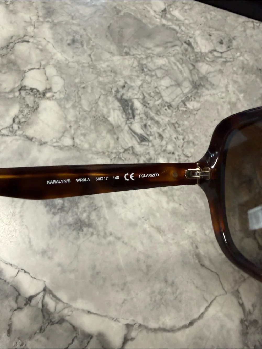 Kate Spade Katelyn/s Polarized Brown Tortoise Sunglasses 58 17 140